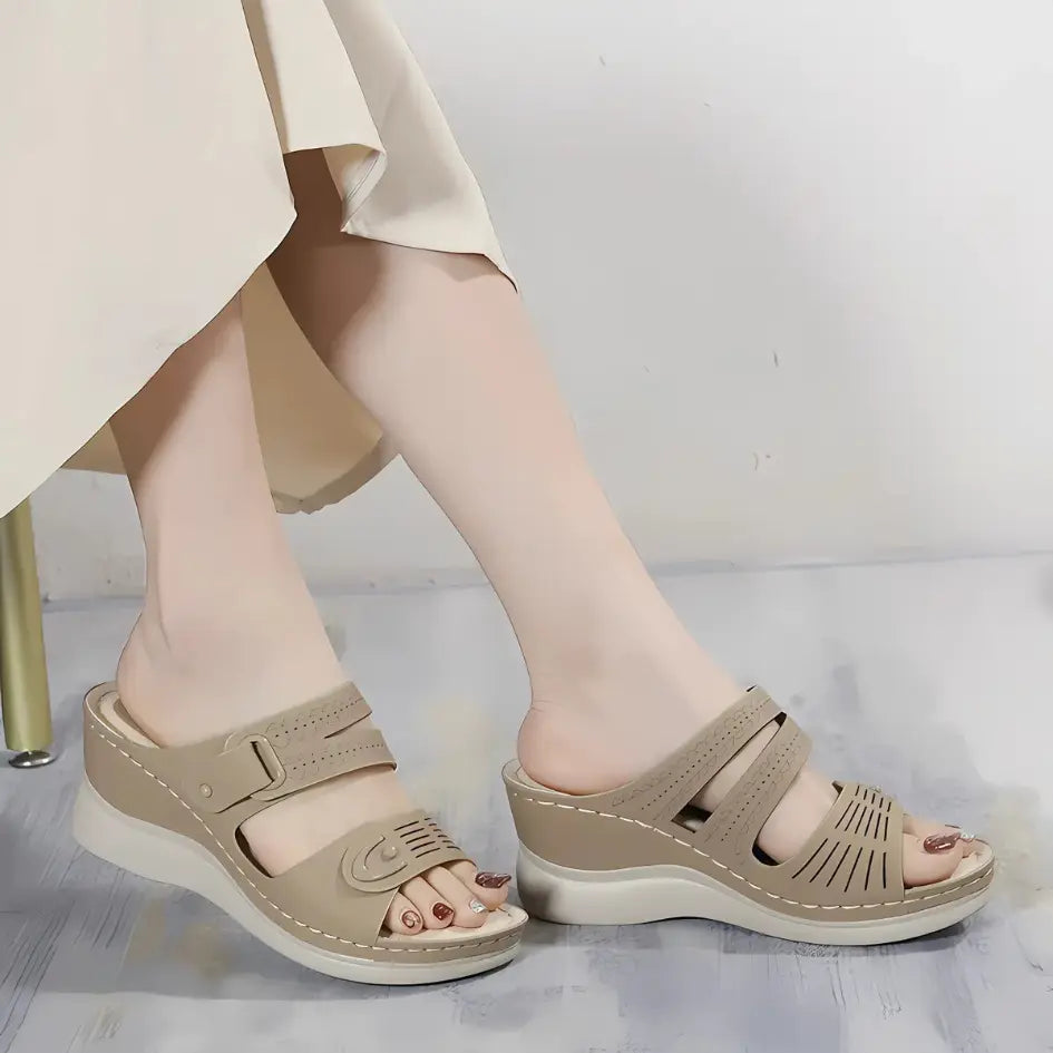 Liva Orthopedische Sandalen Dames - Comfortabele Platform Sandalen