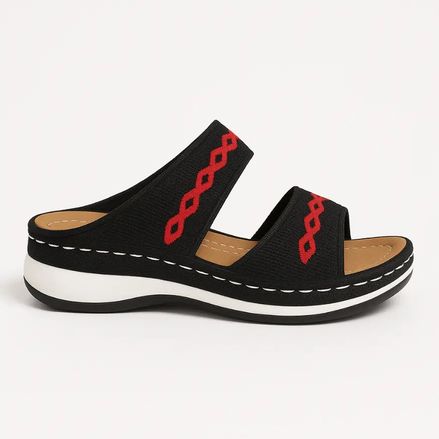 Zira Orthopedische Sandalen met Voetbed & Gewrichtsondersteuning