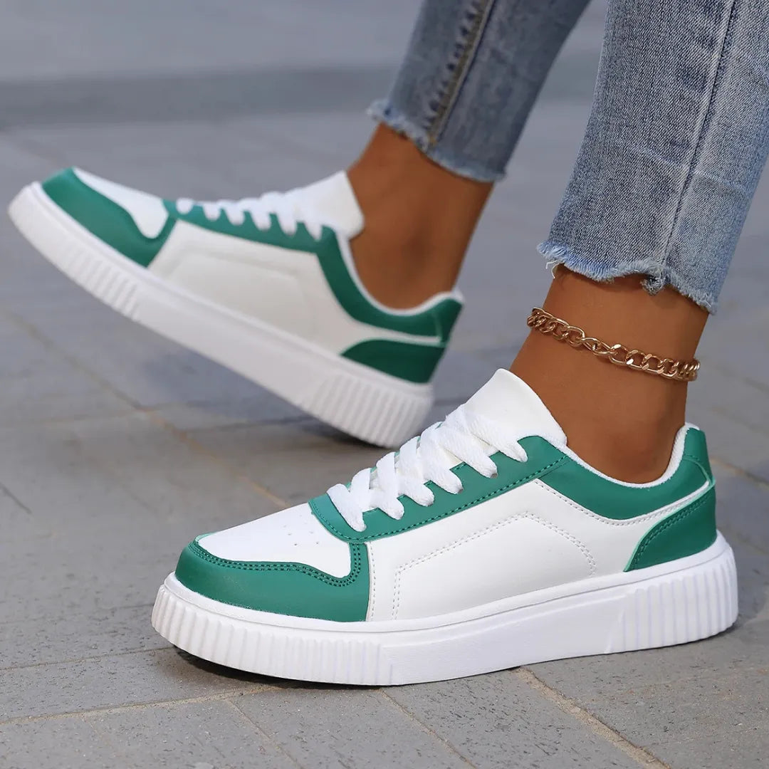 Noa Dames Sneakers – Trendy Schoenen met Uitneembaar Voetbed