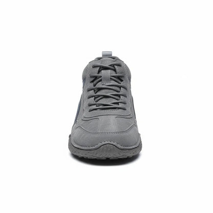 Arvid Leren Herenschoenen - Comfortabele Hoge Sneakers met Antislip