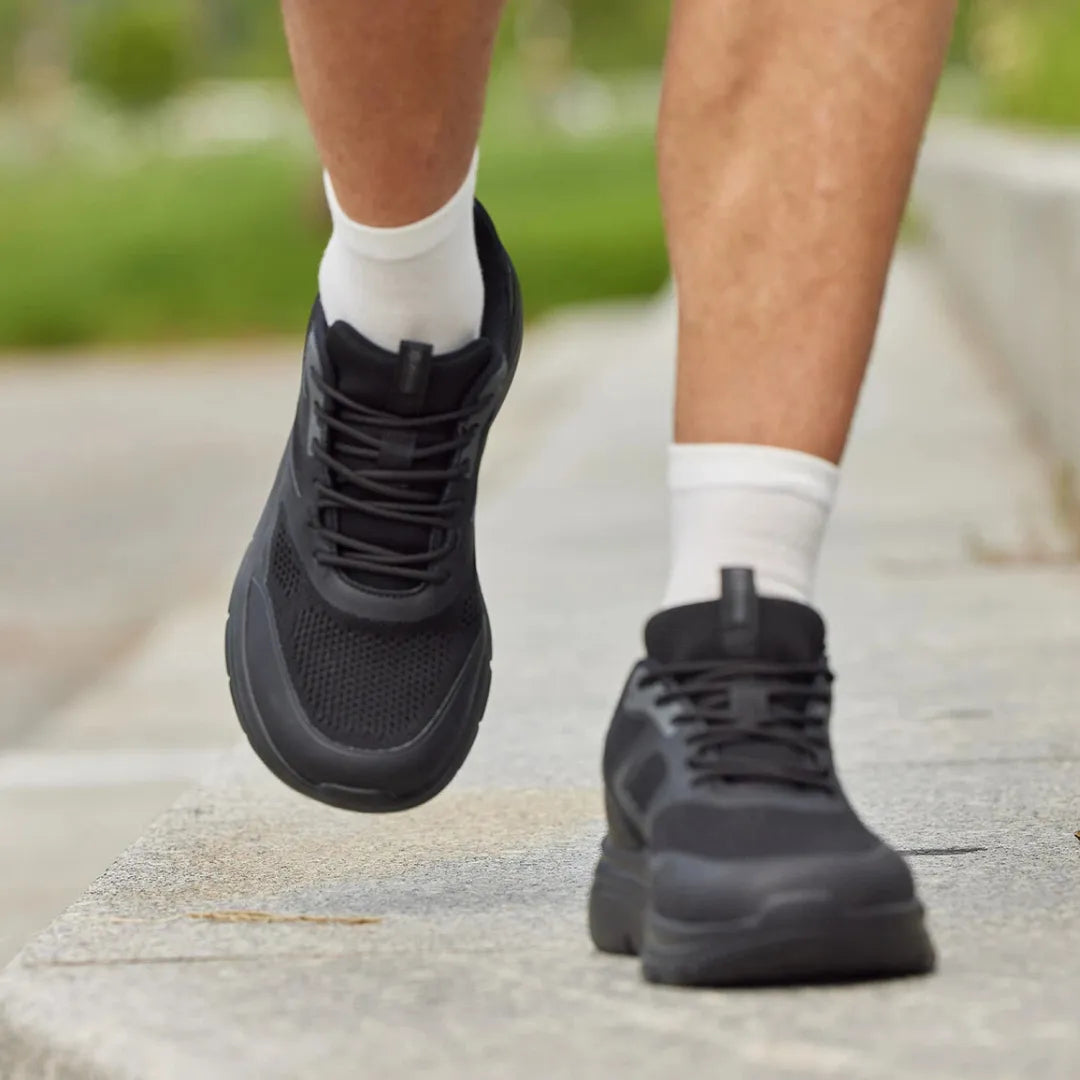 Janson Heren Wandelschoenen met Brede Neus – Hielspoor & Hallux Valgus