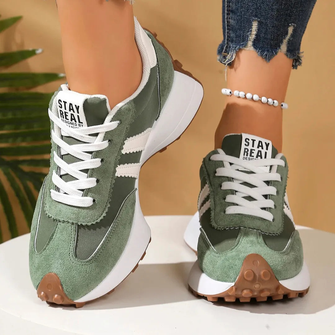 Ira Sneakers Dames - Comfortabele Schoenen met Dempende Zool