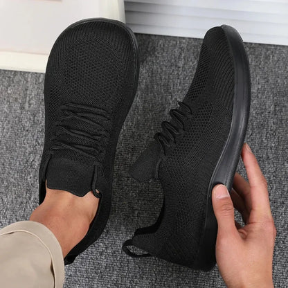 Lior Mesh Barefoot Sneakers met Brede Neus – Ademend & Zero Drop Zool