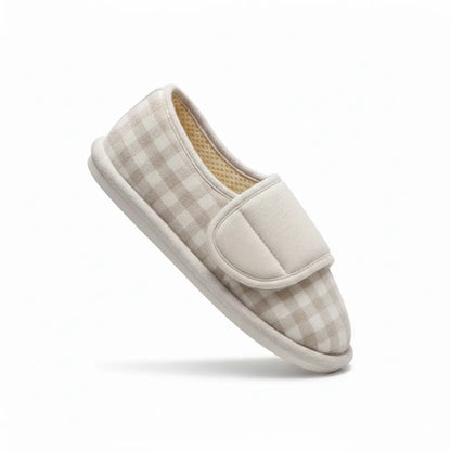 Reni Diabetes Pantoffels Dames – Orthopedische Sloffen met Klittenband