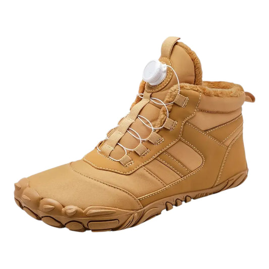 Barefoot Schoenen Heren - Winterschoenen met Voering & Boa Sluiting