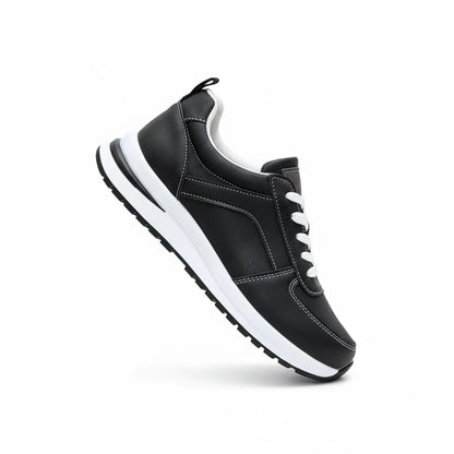 Livia Dames Sneakers - Comforabele Veterschoenen met Demping