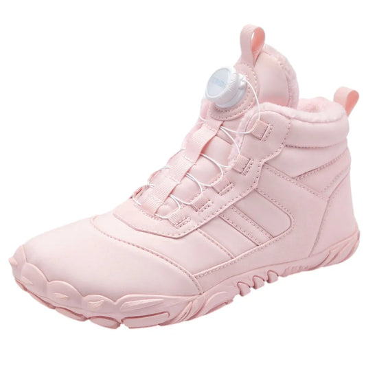 Barefoot Schoenen Dames - Winterschoenen met Voering & Boa Sluiting