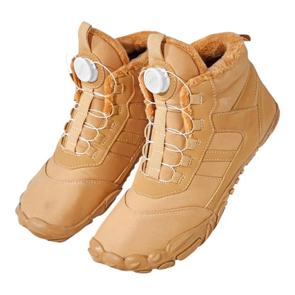 Barefoot Schoenen Heren - Winterschoenen met Voering & Boa Sluiting