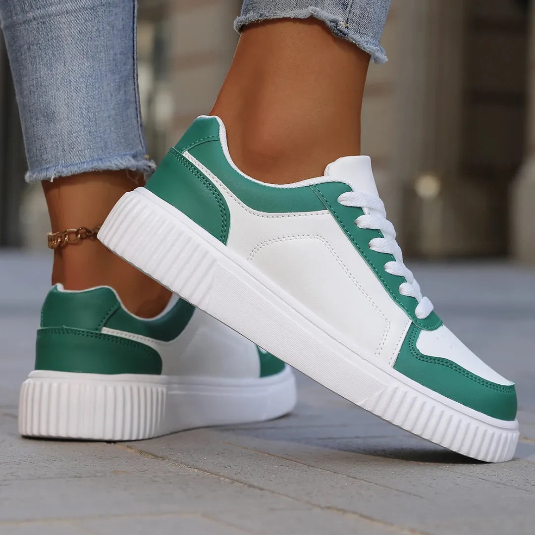 Noa Dames Sneakers – Trendy Schoenen met Uitneembaar Voetbed