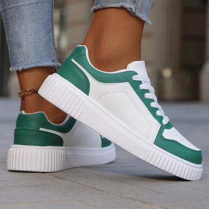 Noa Dames Sneakers – Trendy Schoenen met Uitneembaar Voetbed