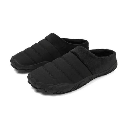 Toby Barefoot Pantoffels – Warme Pluche Slippers met Antislip Zool