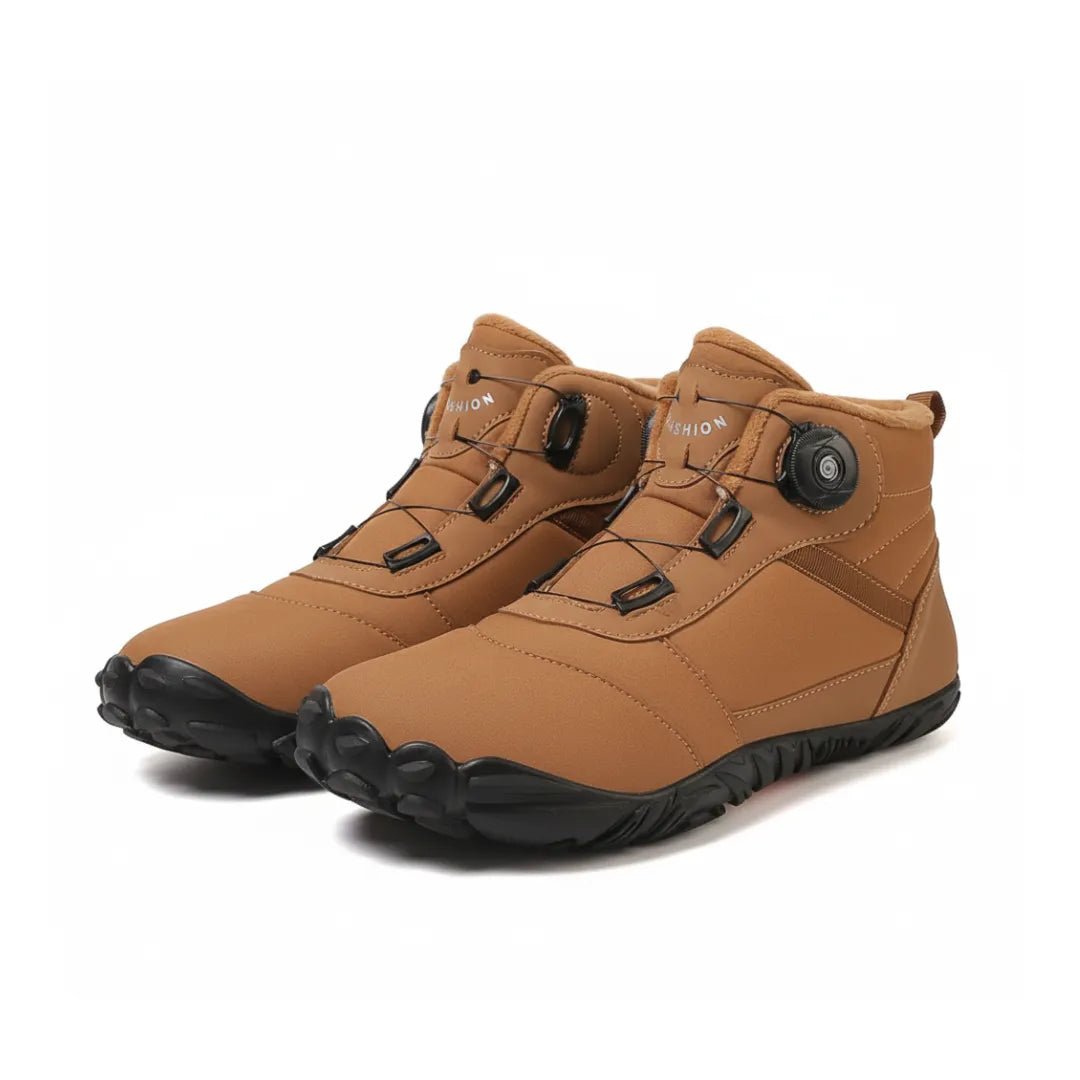 Axton Barefoot Winterboots – Laarzen met Warme Voering & Boa Sluiting