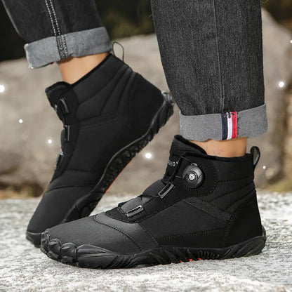 Axton Barefoot Winterboots – Laarzen met Warme Voering & Boa Sluiting