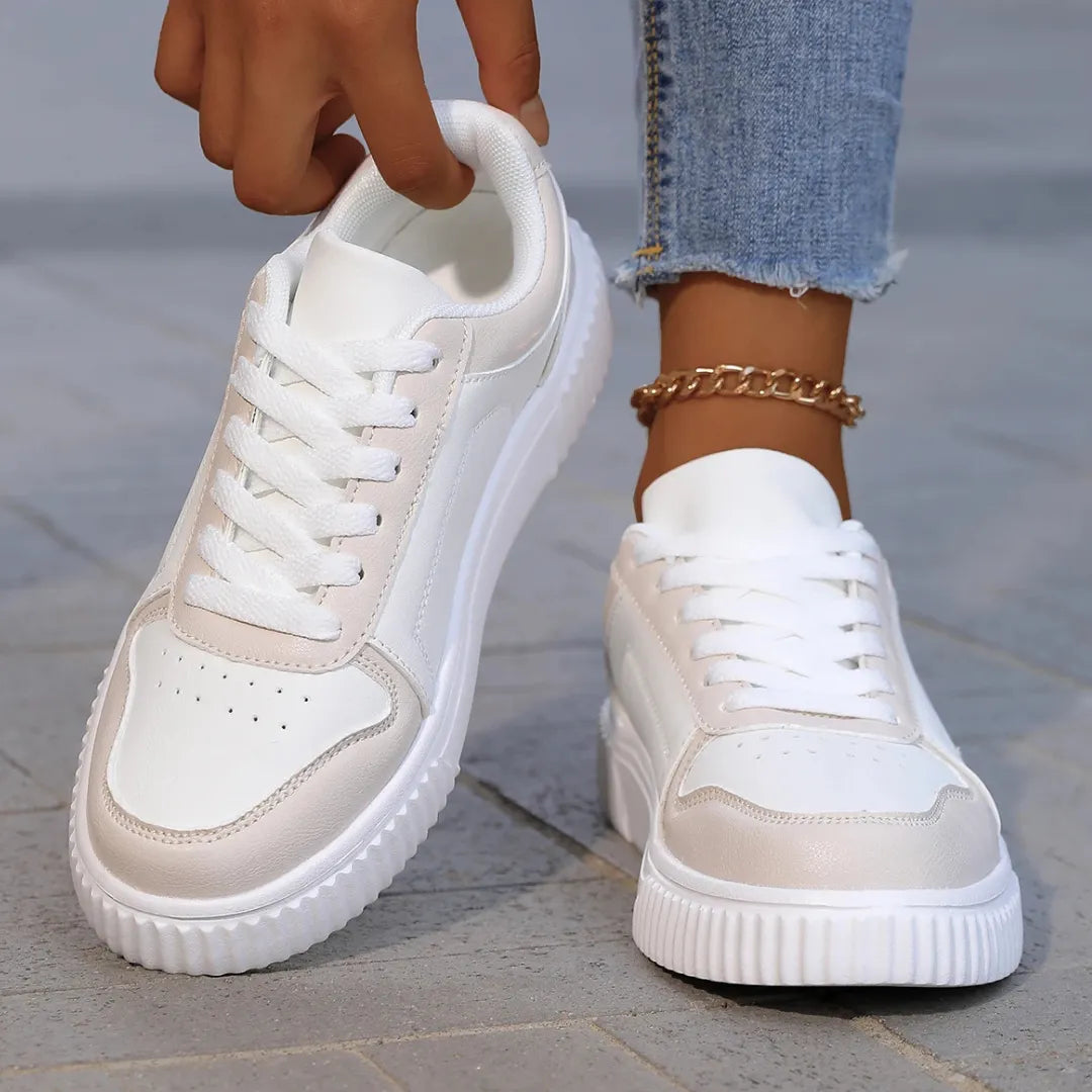 Noa Dames Sneakers – Trendy Schoenen met Uitneembaar Voetbed