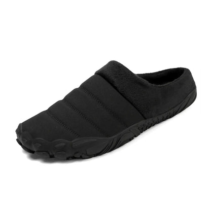 Toby Barefoot Pantoffels – Warme Pluche Slippers met Antislip Zool