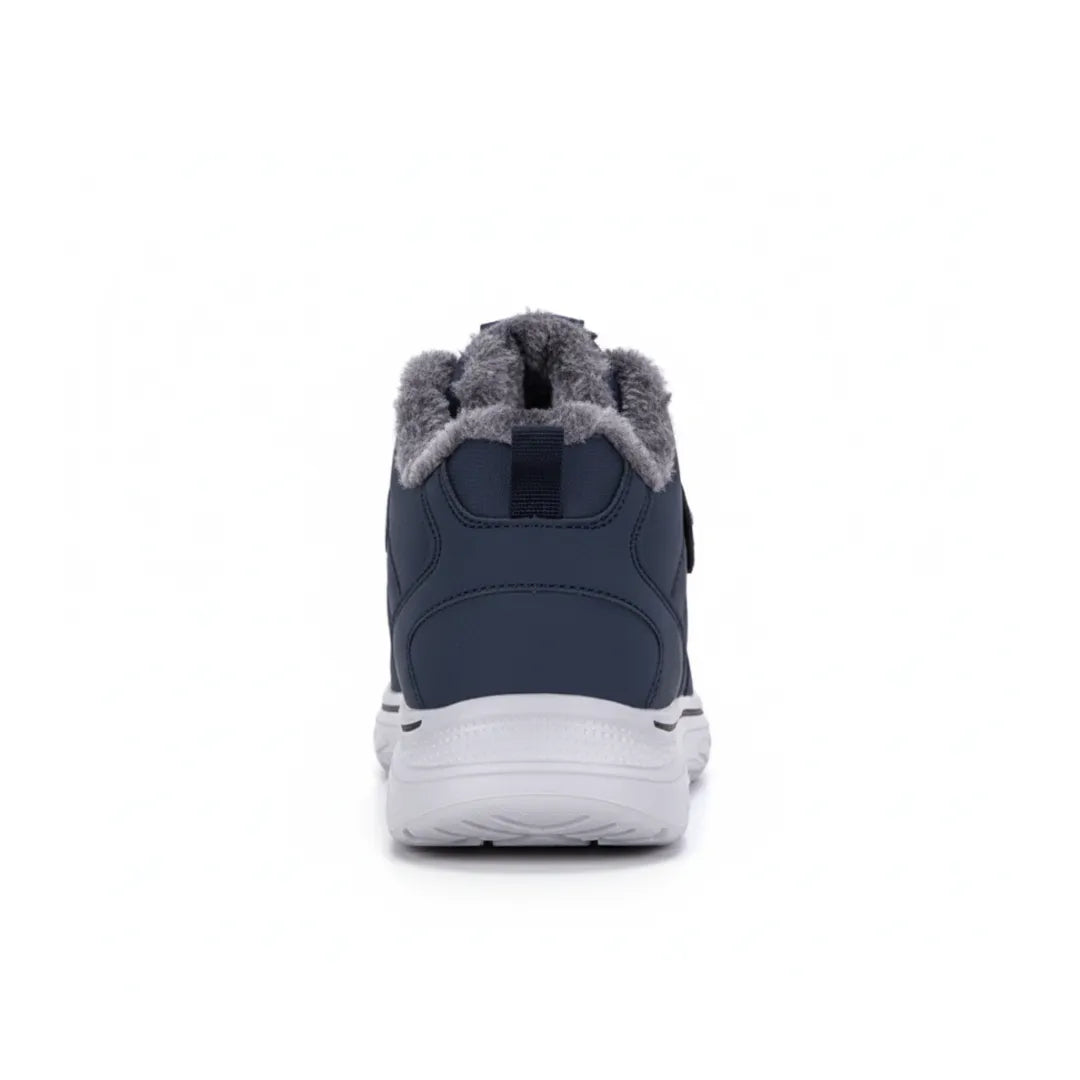 Lars Heren Snowboots met Klittenband – Diabetes Schoenen met Voering