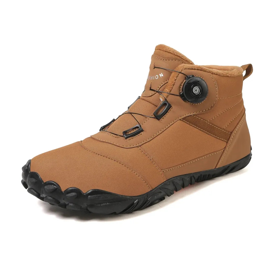 Axton Barefoot Winterboots – Laarzen met Warme Voering & Boa Sluiting