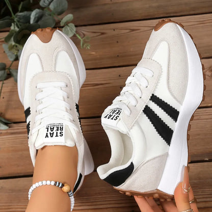 Ira Sneakers Dames - Comfortabele Schoenen met Dempende Zool