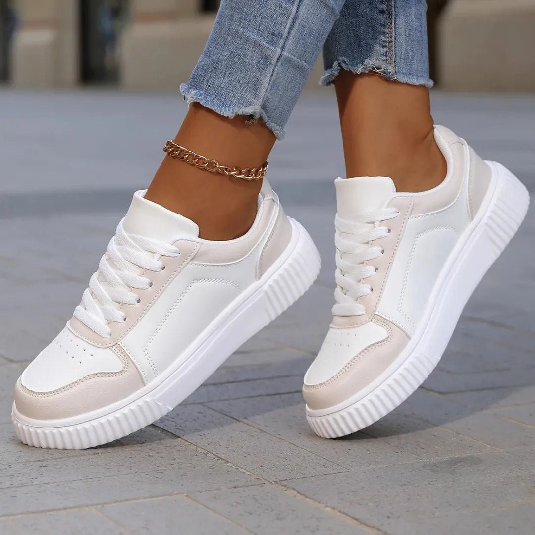 Noa Dames Sneakers – Trendy Schoenen met Uitneembaar Voetbed