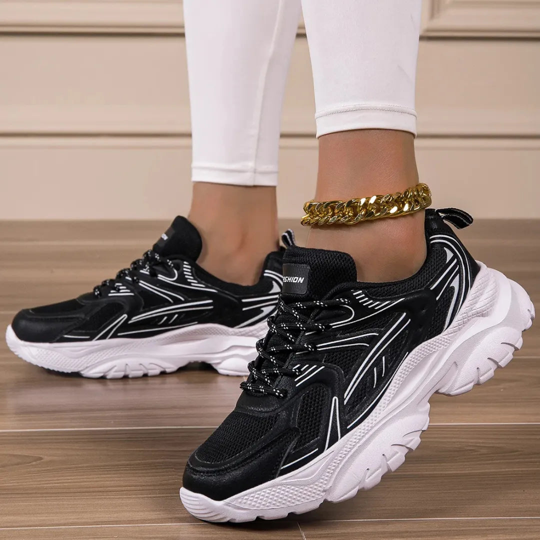 Eline Orthopedische Dames Sneakers – Schoenen met Zachte Demping