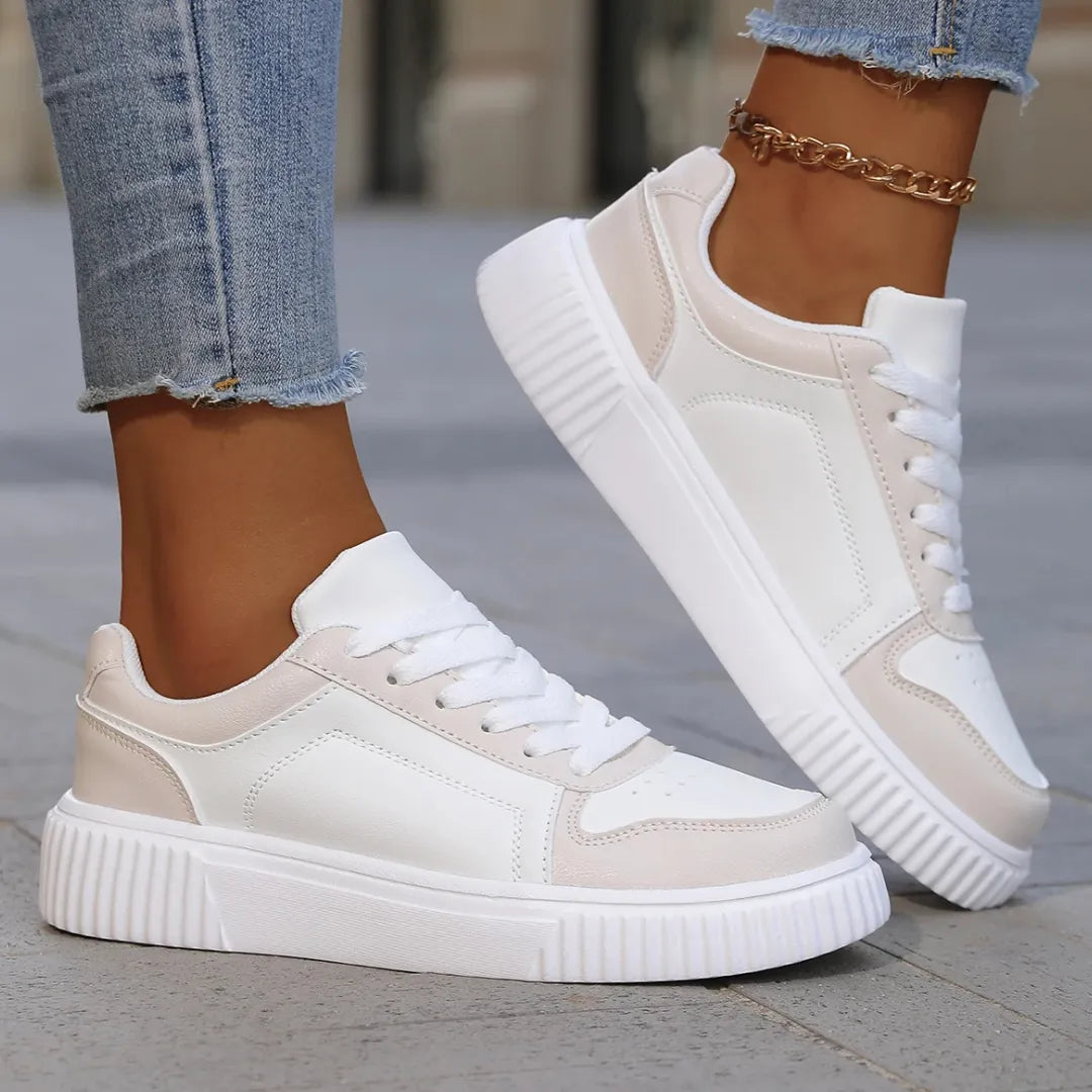 Noa Dames Sneakers – Trendy Schoenen met Uitneembaar Voetbed