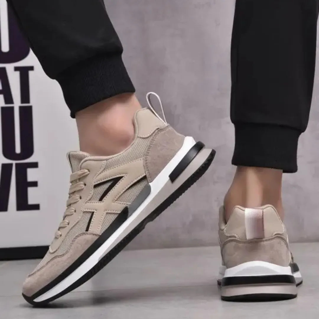 Noam Heren Schoenen – Lichte Mesh Sport Sneakers met Demping