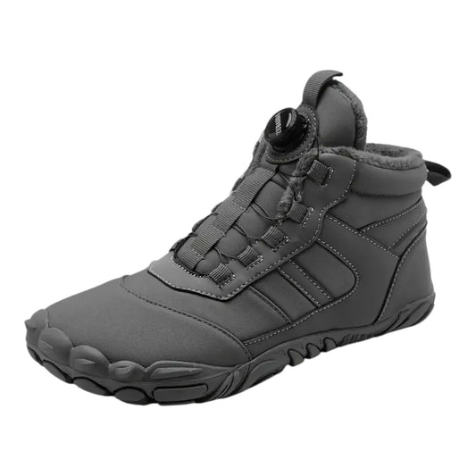 Barefoot Schoenen Heren - Winterschoenen met Voering & Boa Sluiting