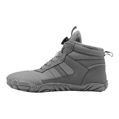 Barefoot Schoenen Heren - Winterschoenen met Voering & Boa Sluiting