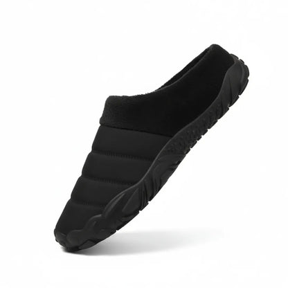 Toby Barefoot Pantoffels – Warme Pluche Slippers met Antislip Zool