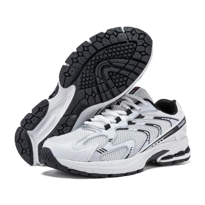 RunWave Hardloop Sneakers Heren - Comfortabele Retro Sportschoenen