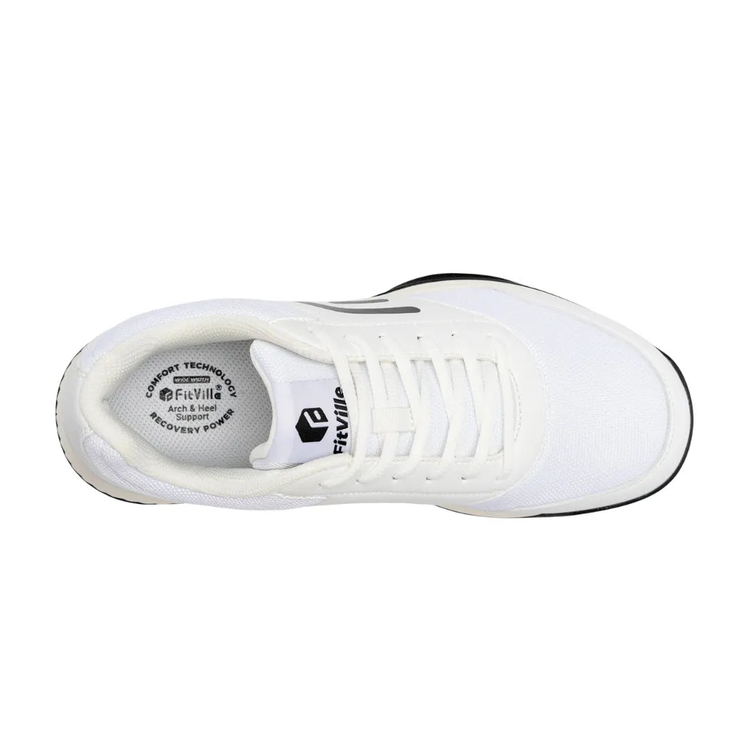 Nadal Brede Tennisschoenen Heren – Ademend & Ruimte voor Steunzolen