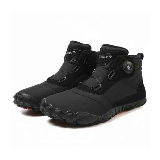 Axton Barefoot Winterboots – Laarzen met Warme Voering & Boa Sluiting