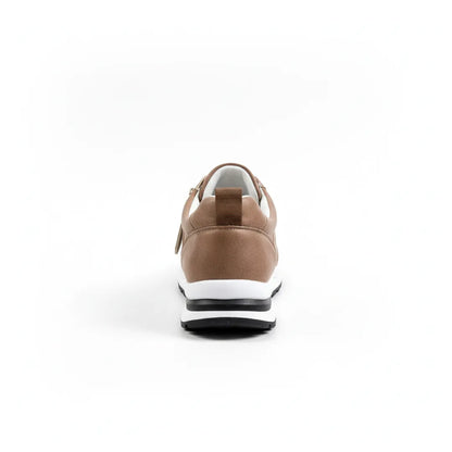 Livia Dames Sneakers - Comforabele Veterschoenen met Demping