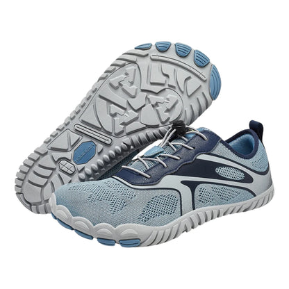 Miro Barefoot Wandelsneakers met Elastische Veters – Zero Drop Zool