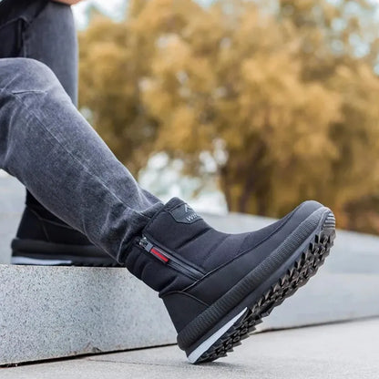 Jurre Warme Snowboots Heren – Waterdichte Schoenen met Antislip Zool