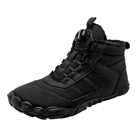 Barefoot Schoenen Heren - Winterschoenen met Voering & Boa Sluiting