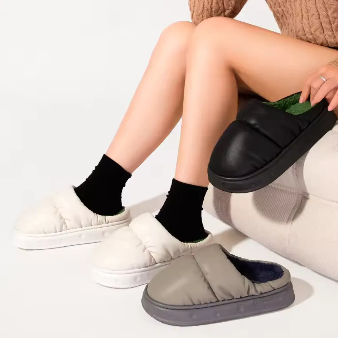Kirae Dames Pantoffels met Pluche Voering - Warme Soffen voor Thuis