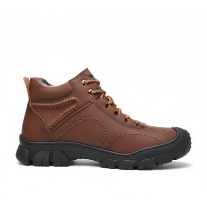 Heren Winterboots – Warme Gevoerde Wandelschoenen met Antislip Zool