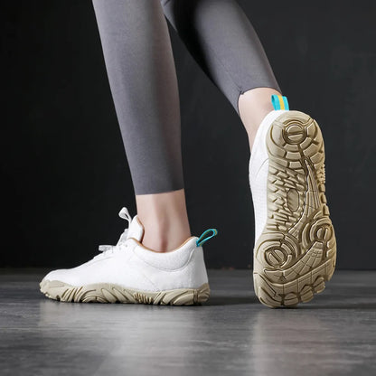 Lo Barefoot Sneakers Dames – Teen Schoenen met Brede Neus
