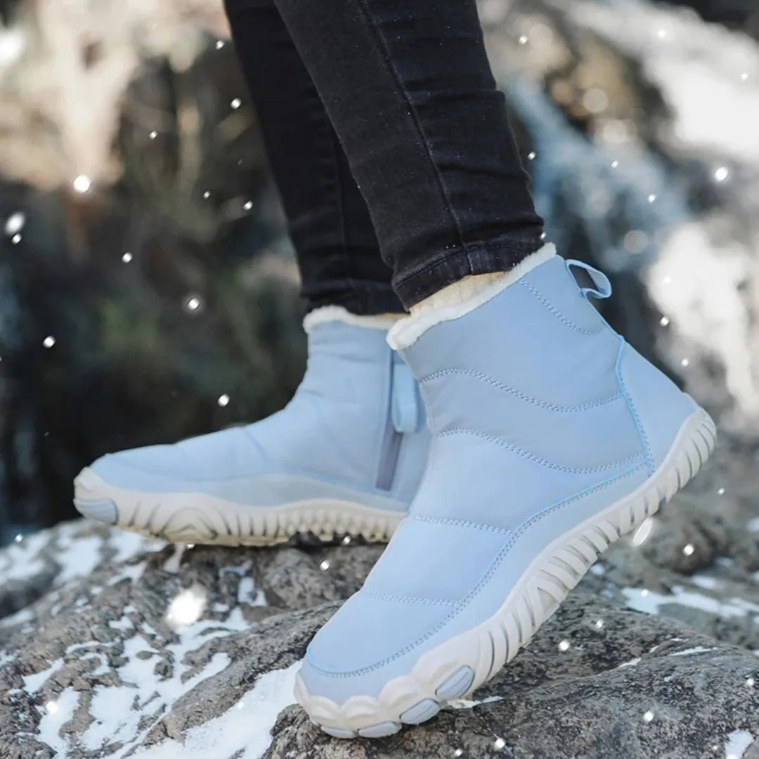 Dames Pluche Gevoerde Enkellaarzen Winter Sneeuw Booties - Antislip Zool - Warm & Waterbestendig