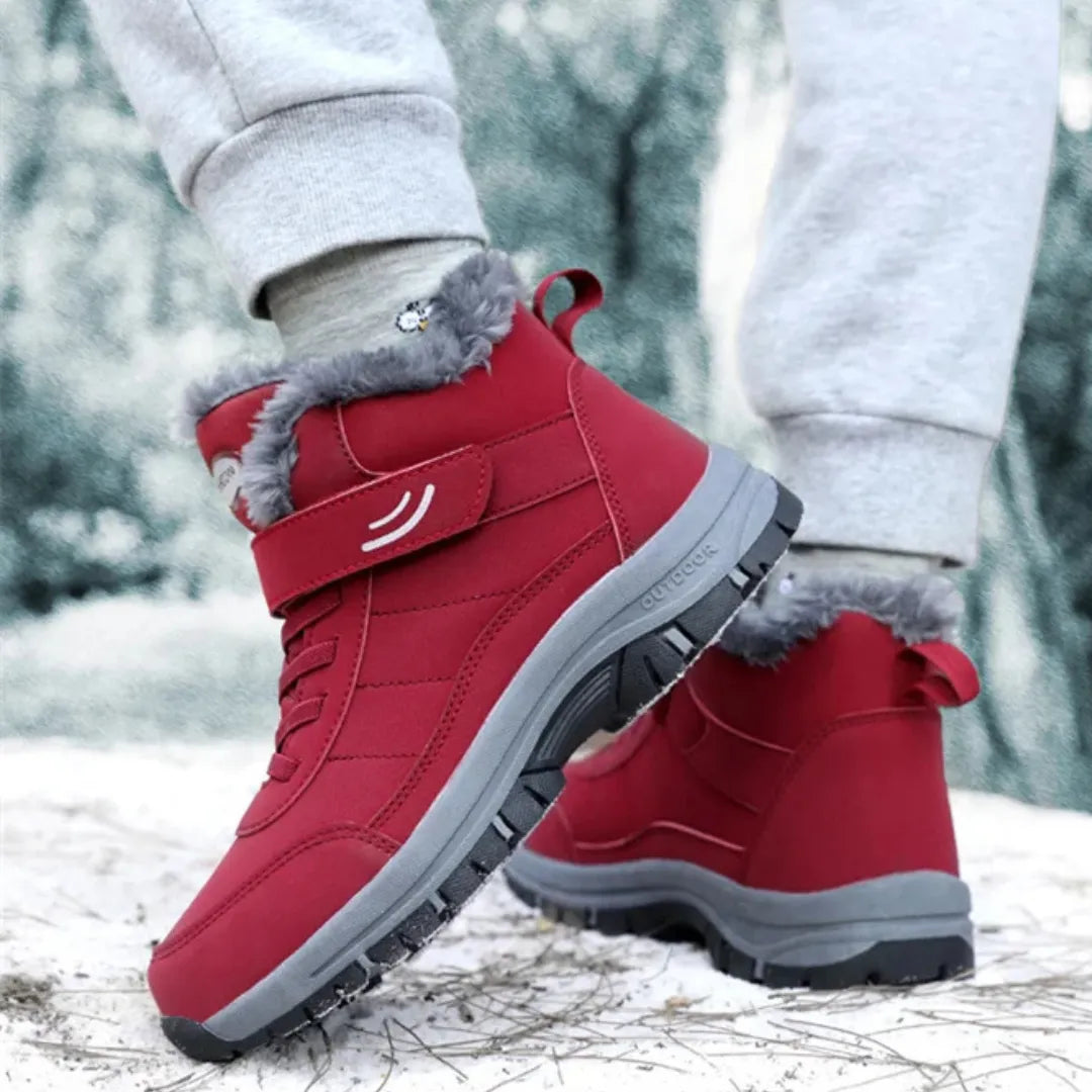 Saro Winterlaarzen Dames - Warme Snowboots met Antislip Zool