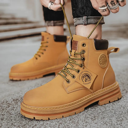 Koda Heren Bergschoenen – Stevige Outdoor Boots met Grip Zool
