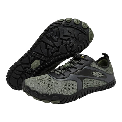 Miro Barefoot Wandelsneakers met Elastische Veters – Zero Drop Zool