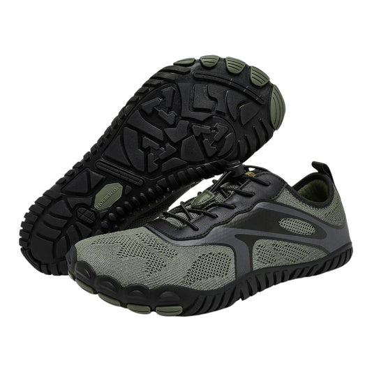 Miro Barefoot Wandelsneakers met Elastische Veters – Zero Drop Zool