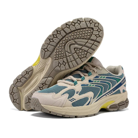 RunWave Hardloop Sneakers Heren - Comfortabele Retro Sportschoenen