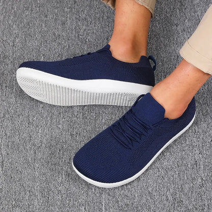 Lior Mesh Barefoot Sneakers met Brede Neus – Ademend & Zero Drop Zool