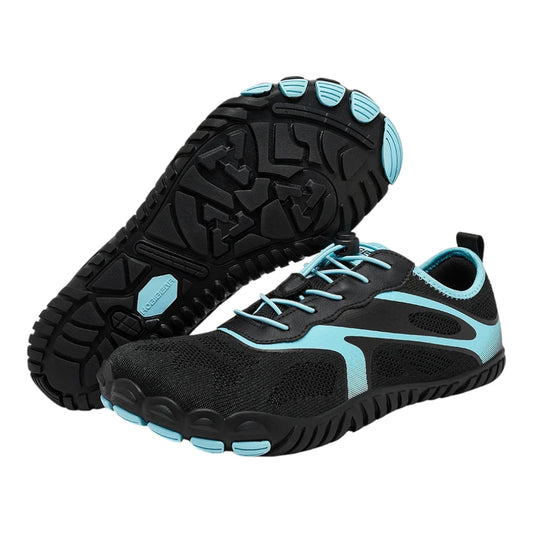 Miro Barefoot Wandelsneakers met Elastische Veters – Zero Drop Zool