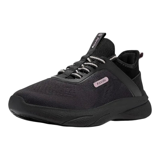 Slip On Sneakers Dames - Sportschoenen met Brede Leest & Ondersteuning