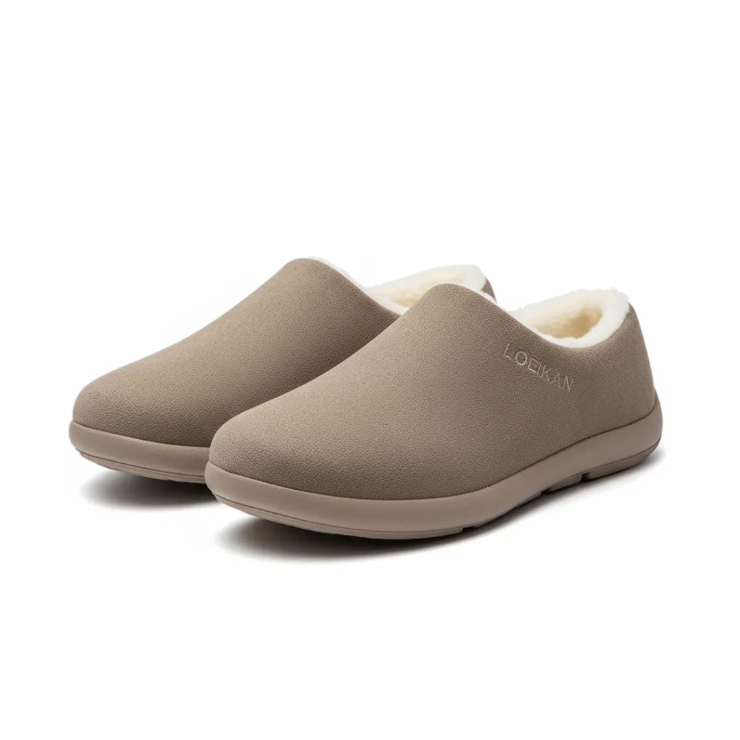 Eden Pantoffels voor Dames & Heren – Gevoerde Sloffen met Antislipzool