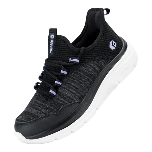 Slip On Sneakers Dames - Orthopedische Schoenen met Brede Neus